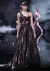 Dolly J-Medea Burnt Brown Gown-INDIASPOPUP.COM