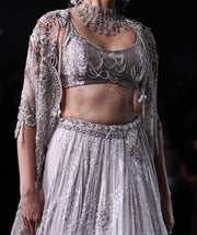 Dolly J-Calliope Dusty Ivory Lehenga Set-INDIASPOPUP.COM