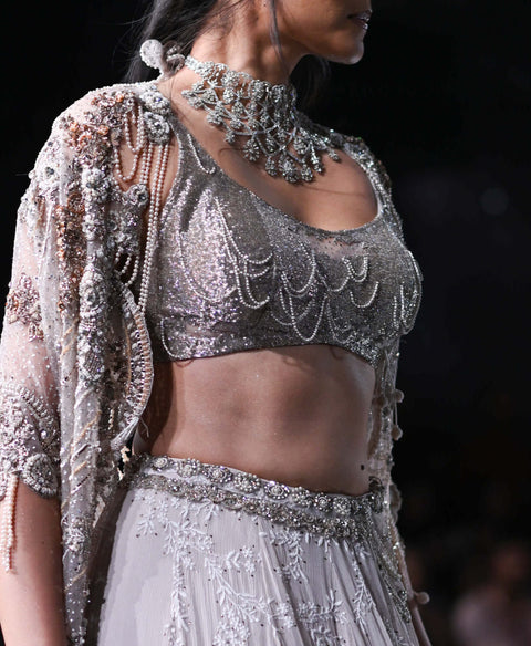 Dolly J-Calliope Dusty Ivory Lehenga Set-INDIASPOPUP.COM