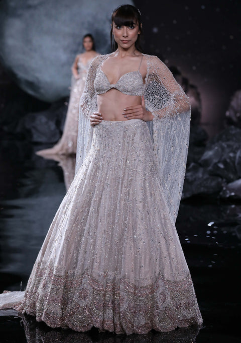 Dolly J-Sofia Dusty Ivory Lehenga Set-INDIASPOPUP.COM