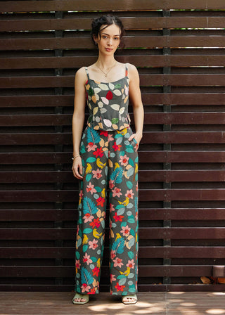 Exotica Printed Corset And Pants by Nautanky, available on Indiaspopup.com