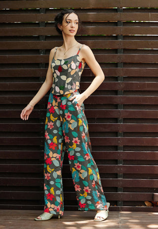 Exotica Printed Corset And Pants by Nautanky, available on Indiaspopup.com