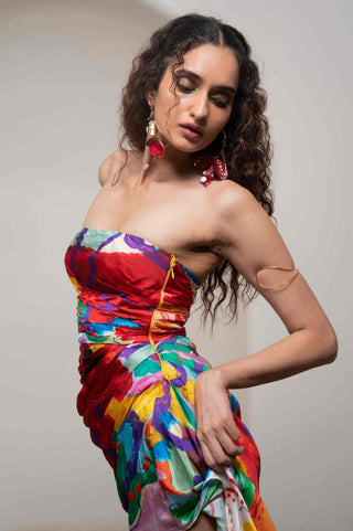 Alya cocktail maxi dress