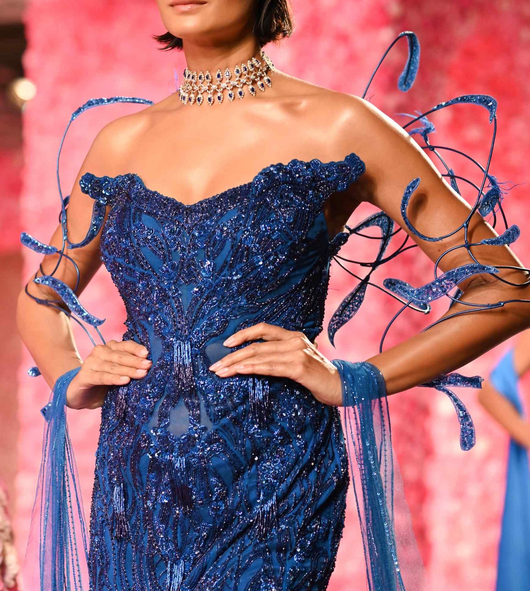 Dolly J Desiree Cobalt Blue Gown | Indiaspopup.com XL Dolly J Desiree Cobalt Blue Gown | Indiaspopup.com XL