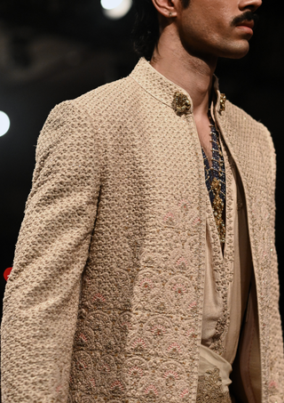 Sama ivory sherwani set