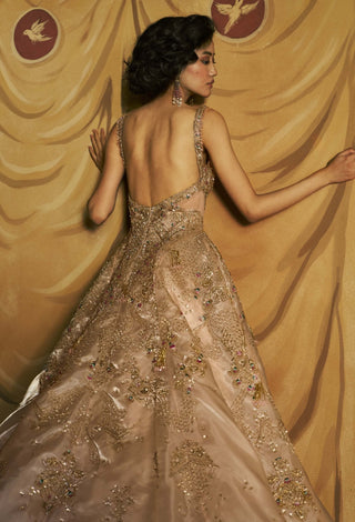 Golden soleil gown