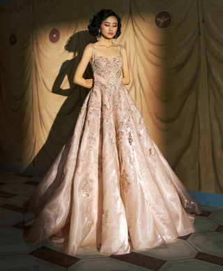 Golden soleil gown