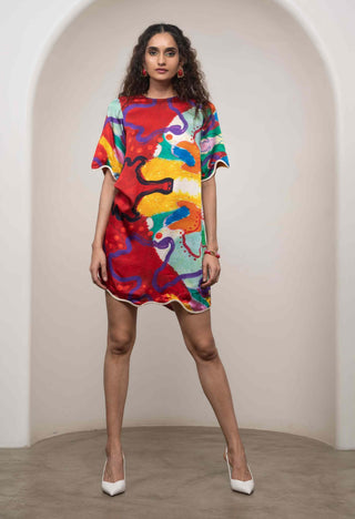 Alya shift dress