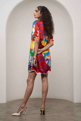 Alya shift dress