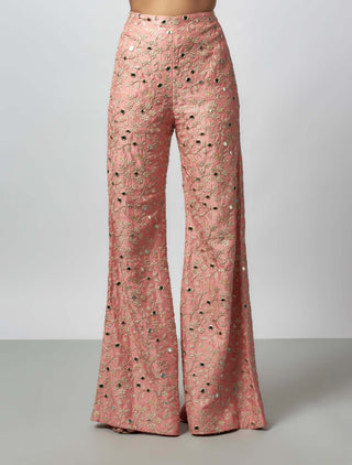 Sanura Pink Blazer And Pants by Gopi Vaid available on Indiaspopup