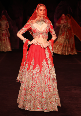 Chitravali bridal lehenga set