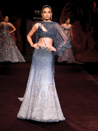 Neel aabha cocktail lehenga set