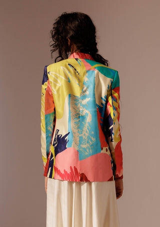 Juno embroidered blazer