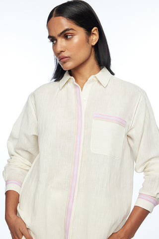 Fargesiana collared shirt