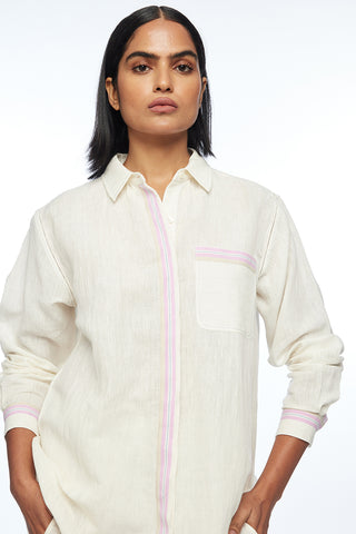 Fargesiana collared shirt