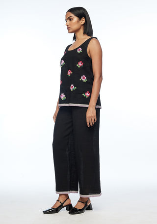 Bugensis black camisole and pants