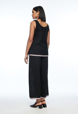 Bugensis black camisole and pants