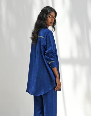 Carloforte Handloom Shirt by Payal Pratap available on Indiaspopup.com