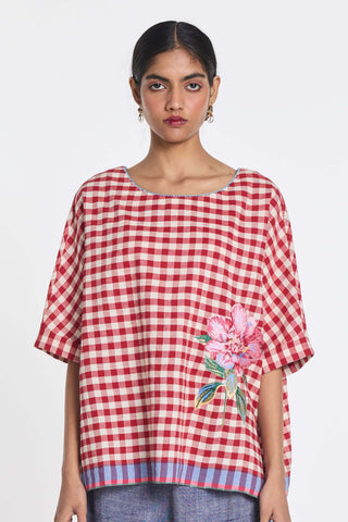 Gigantea drop shoulder top