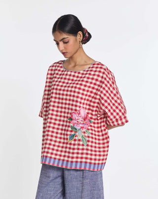 Gigantea drop shoulder top