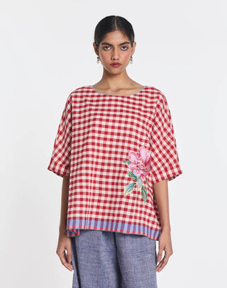 Gigantea drop shoulder top