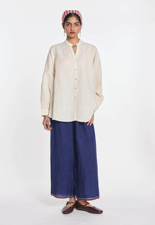 Blue penstemon elasticated pant