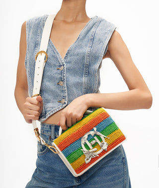 Outhouse Multicolor Midi Disco Bag available on indiaspopup