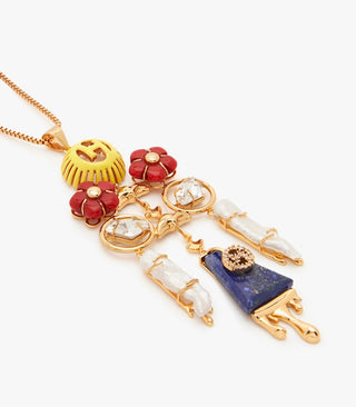 Gold feriae pendant