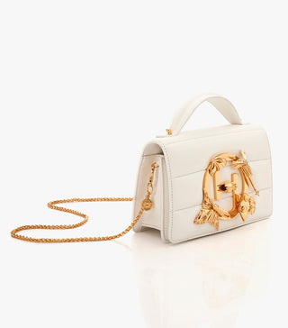 Ivory midi disco bag