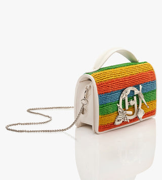 Multicolor midi disco bag