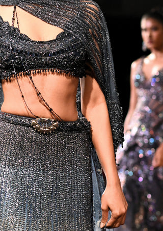 Neel aabha cocktail lehenga set