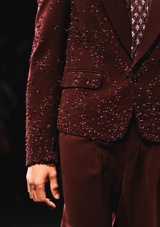 Merlot mahagony jacket set