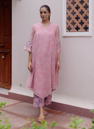 Tulip Pintuck Tunic And Pants by Vaayu available on Indiaspopup