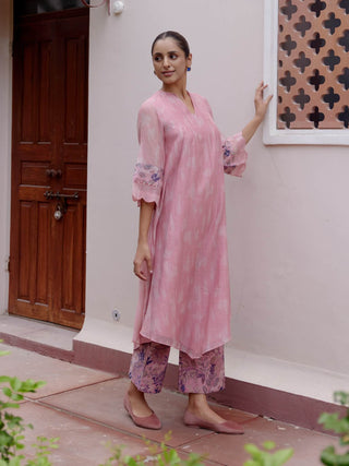 Tulip Pintuck Tunic And Pants by Vaayu available on Indiaspopup