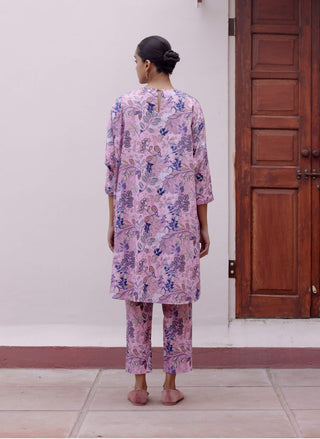 Tulip Printed Tunic And Pants by Vaayu available on Indiaspopup