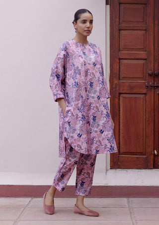 Tulip Printed Tunic And Pants by Vaayu available on Indiaspopup