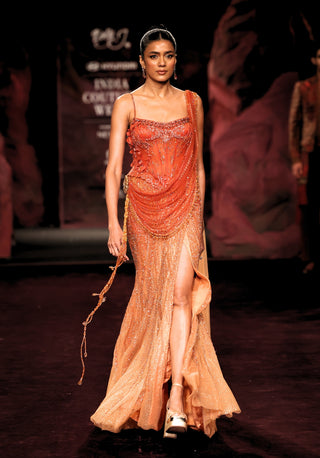 Arunima cocktail gown