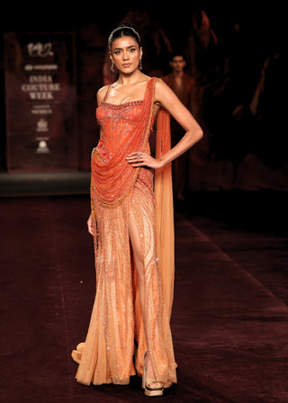 Arunima cocktail gown