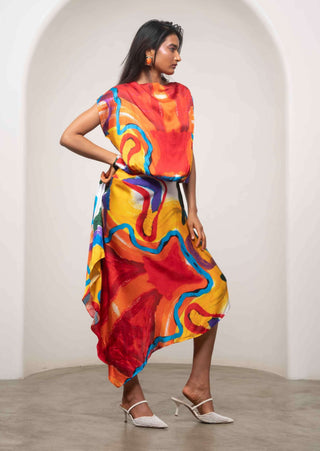 Ruel handkerchief dress