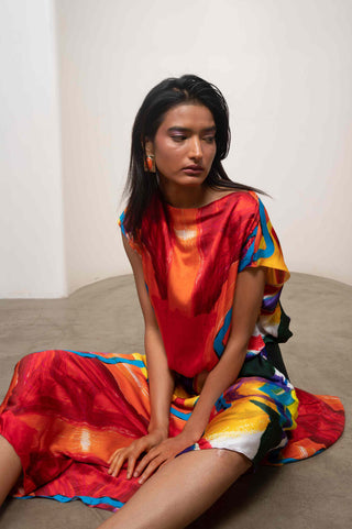 Ruel handkerchief dress