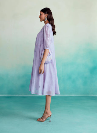 The Right Cut-Lavender Mystique Dress-INDIASPOPUP.COM