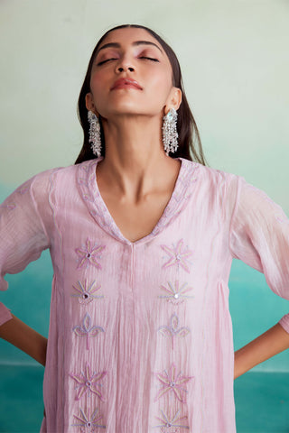 The Right Cut-Pink Blushine Dress-INDIASPOPUP.COM