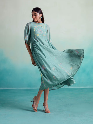 The Right Cut-Mint Green Enchantmint Dress-INDIASPOPUP.COM