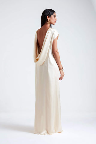 Lea off-white gown