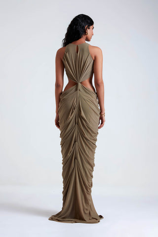 Krysta french gray gown