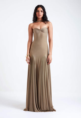 Berta french gray gown