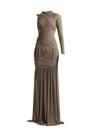 Erika french gray gown