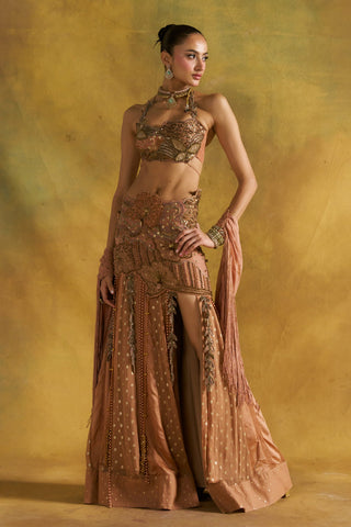 Mashoqa blush cape set