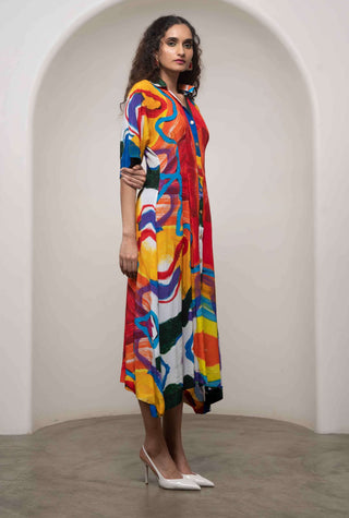 Ruel kimono dress