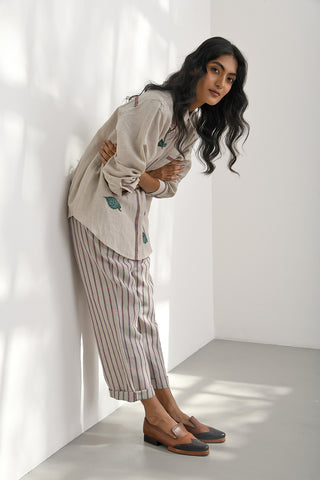 Prato Striped Pants by Payal Pratap available on Indiaspopup.com